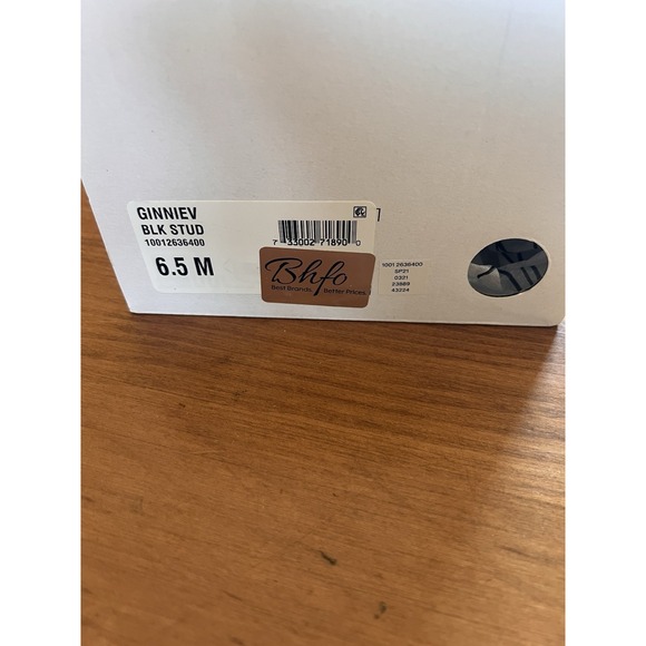 NEW WILD PAIR Women Black Double Band Ginnie Round Toe Slip On Slide Sandals 6.5 - Picture 8 of 9